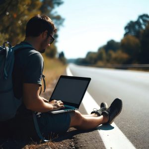 working while travelling